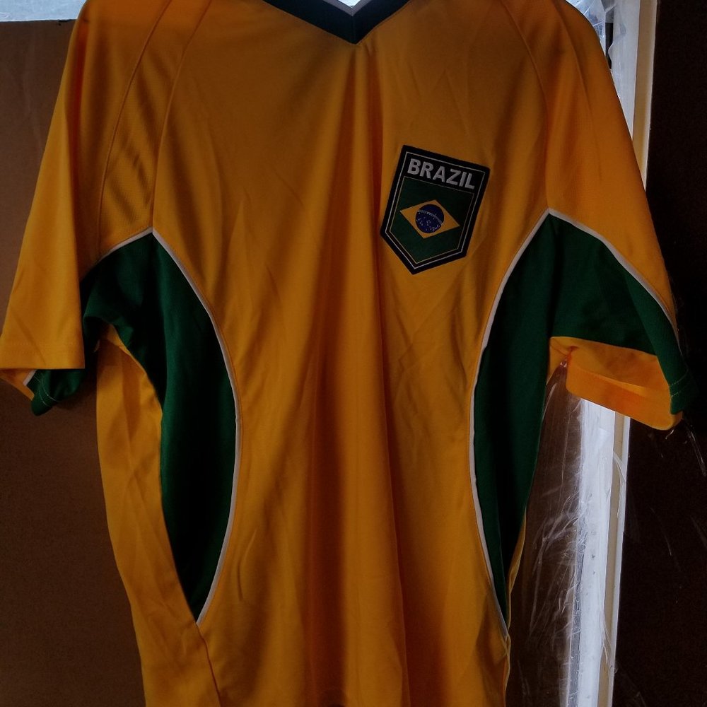 Rhinox Brazil Soccer Jersey Medium